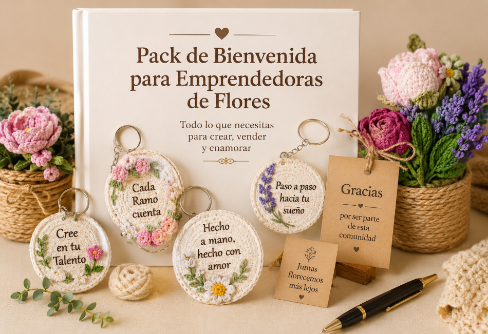 Pack de Bienvenida para Emprendedoras de Flores
