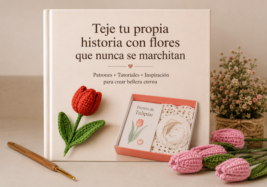 Teje tu propia historia con flores